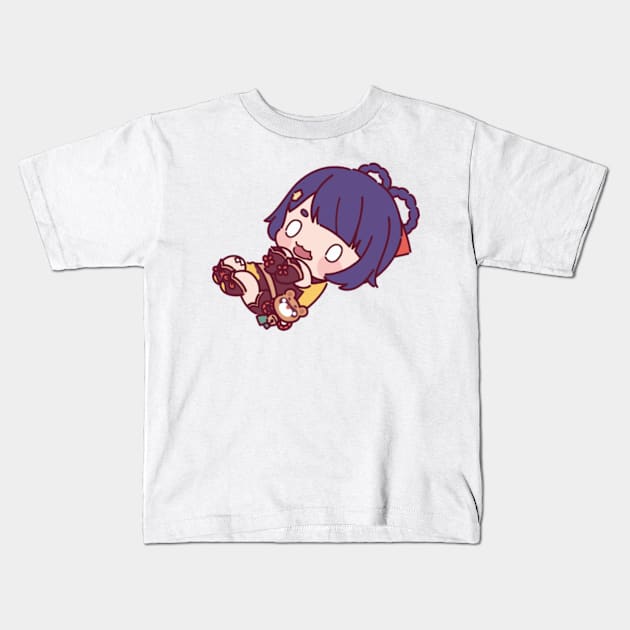 Chibi Xiangling Kids T-Shirt by SaucyBandit